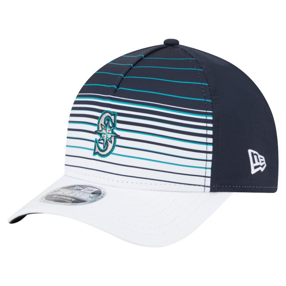 Seattle Mariners Gradient 9FORTY M-Crown Adjustable Hat Navy
