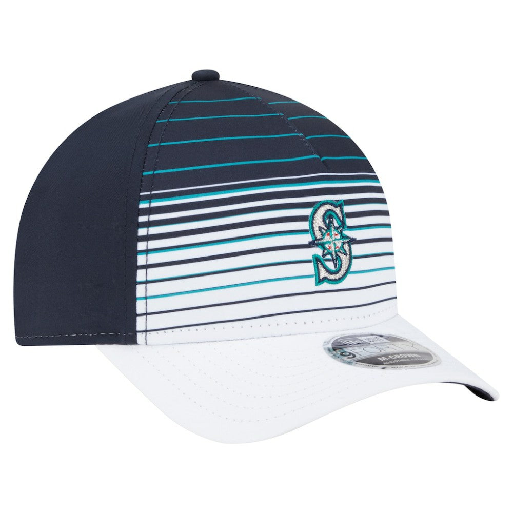 Seattle Mariners Gradient 9FORTY M-Crown Adjustable Hat Navy