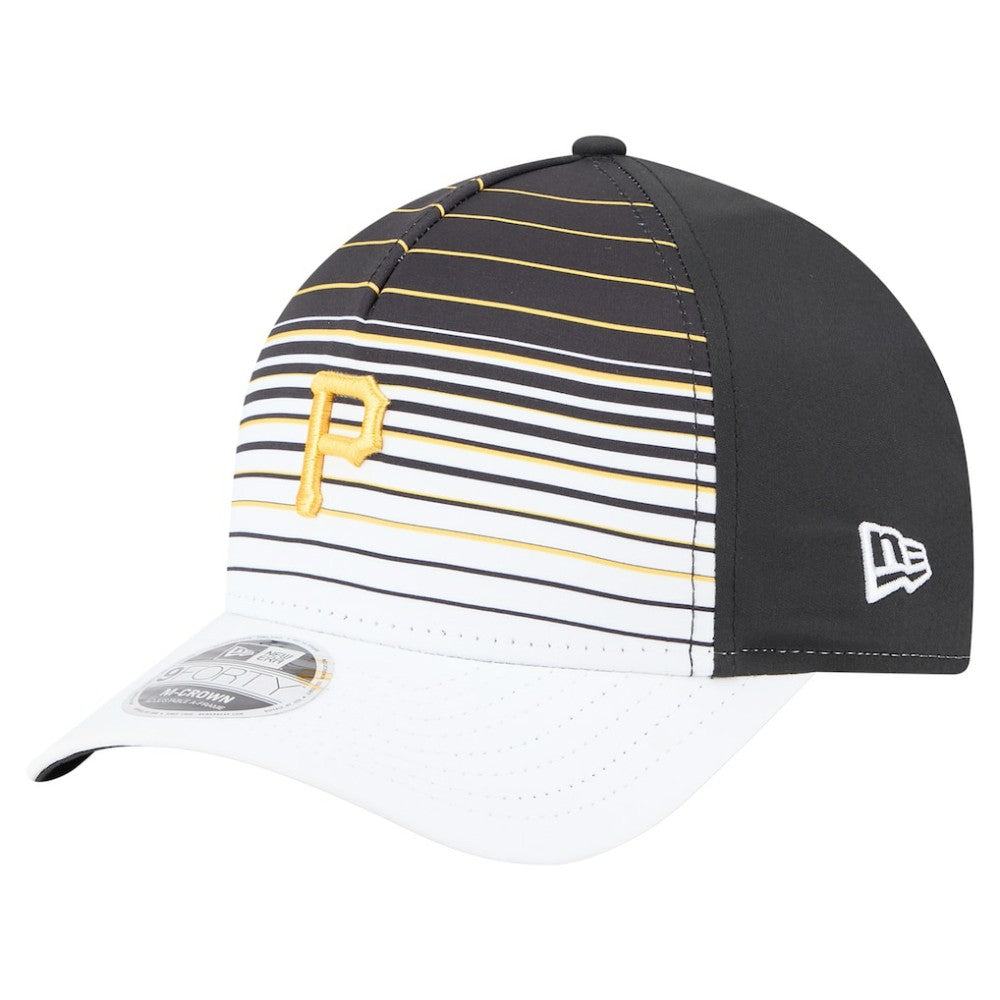 Pittsburgh Pirates Gradient 9FORTY M-Crown Adjustable Hat Black