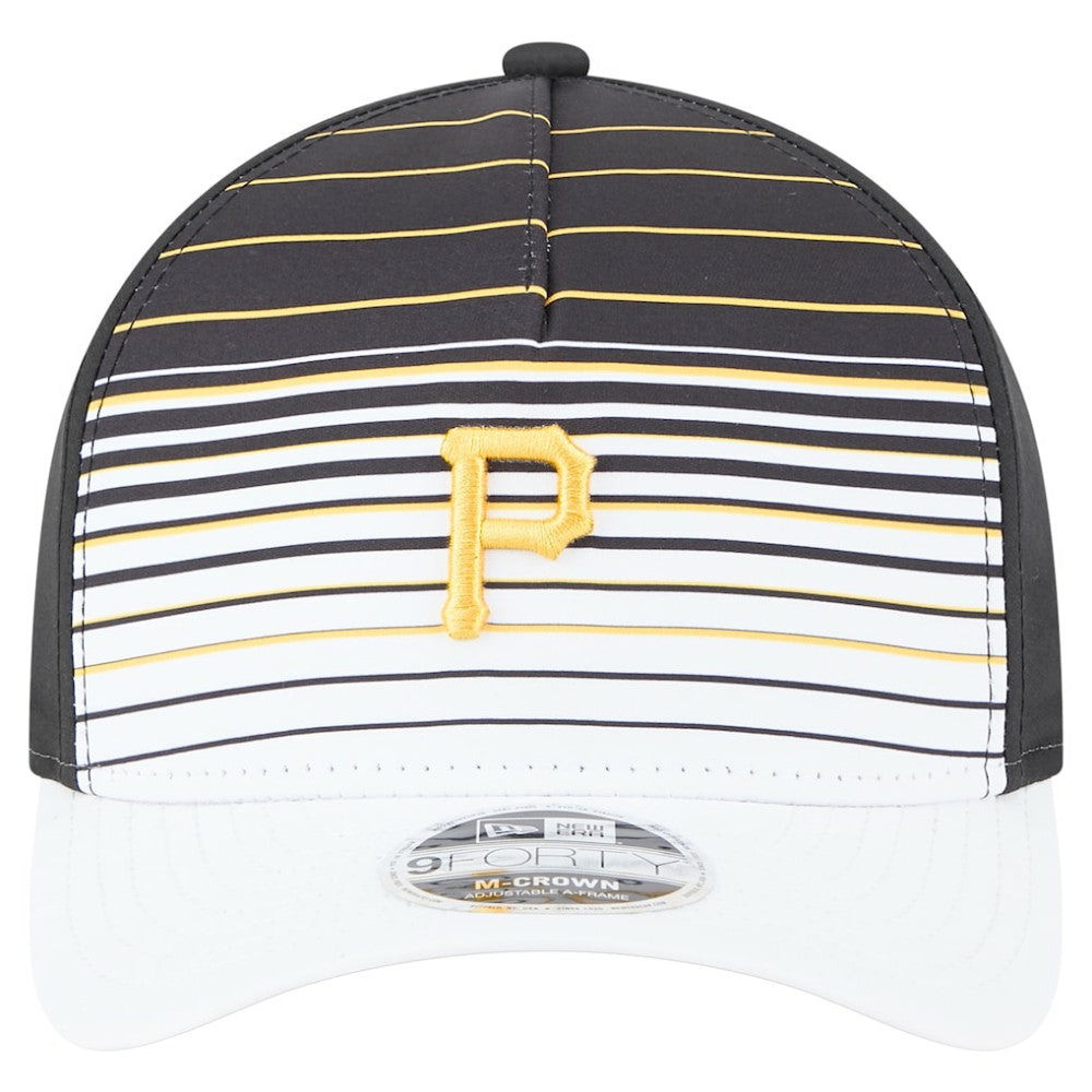 Pittsburgh Pirates Gradient 9FORTY M-Crown Adjustable Hat Black