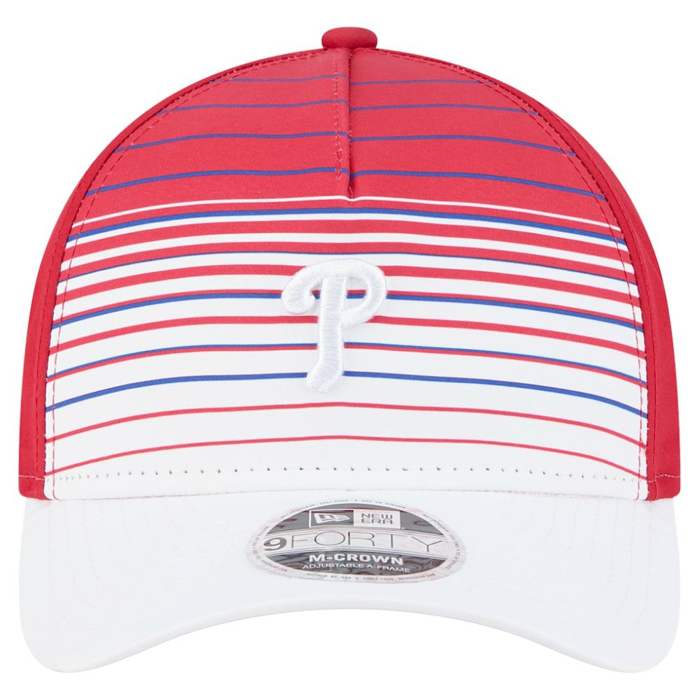 Philadelphia Phillies Gradient 9FORTY M-Crown Adjustable Hat Red