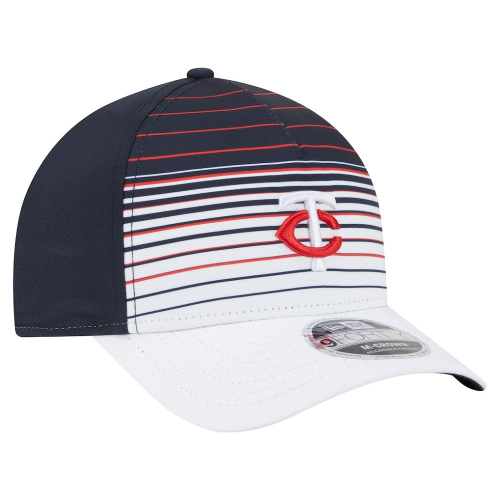 Minnesota Twins Gradient 9FORTY M-Crown Adjustable Hat Navy