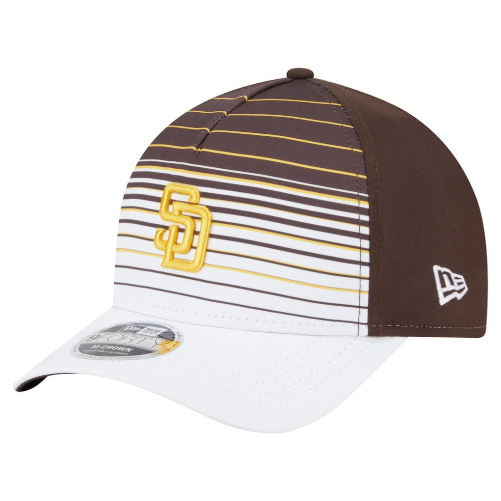 San Diego Padres Gradient 9FORTY M-Crown Adjustable Hat Brown