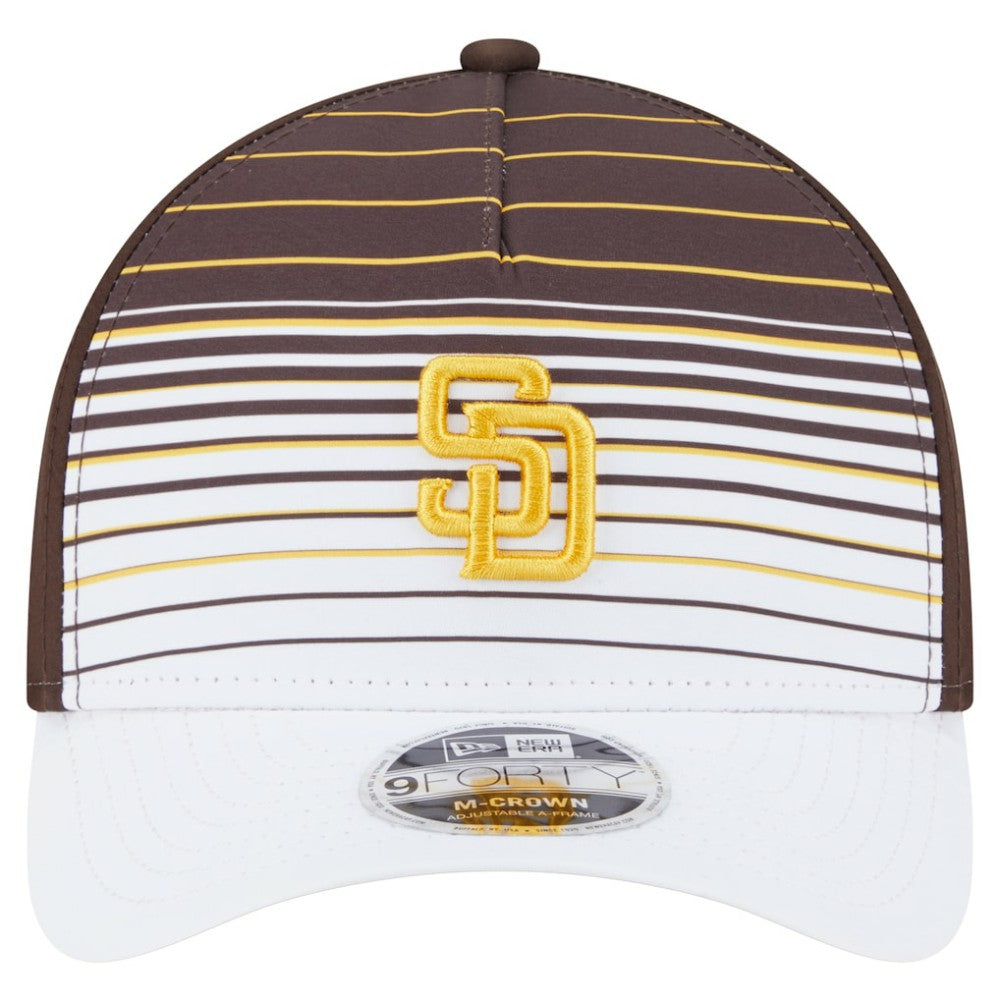 San Diego Padres Gradient 9FORTY M-Crown Adjustable Hat Brown