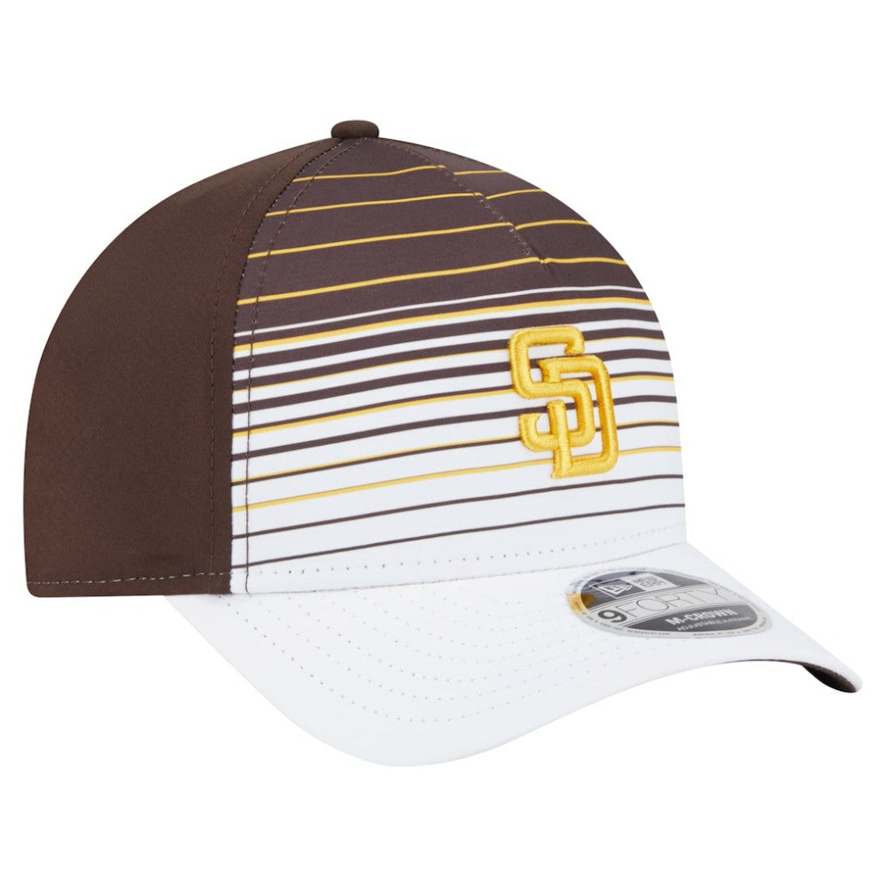 San Diego Padres Gradient 9FORTY M-Crown Adjustable Hat Brown