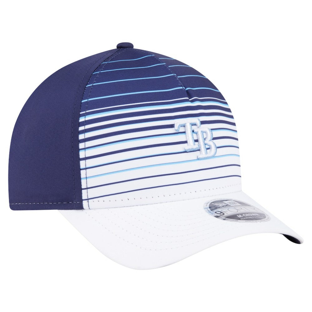 Tampa Bay Rays Gradient 9FORTY M-Crown Adjustable Hat Navy