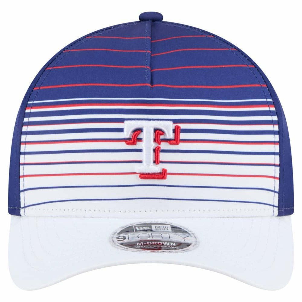 Texas Rangers Gradient 9FORTY M-Crown Adjustable Hat Royal