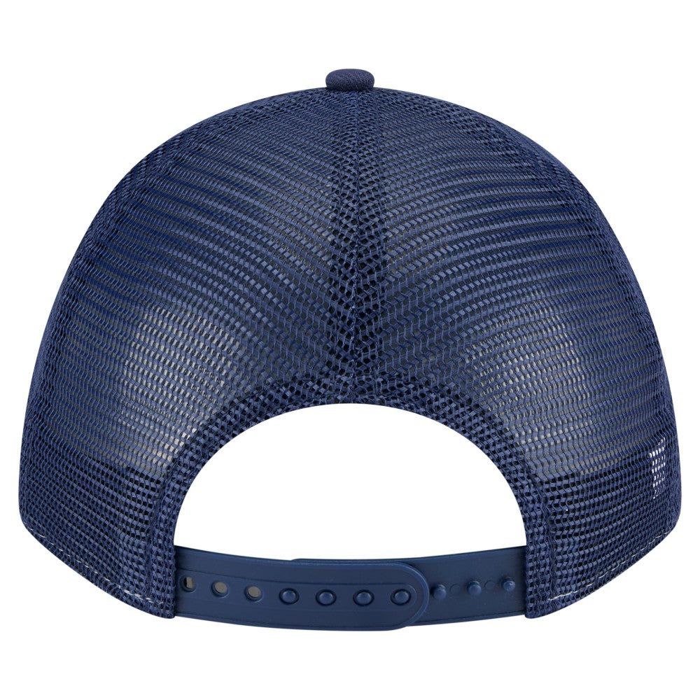 Miami Marlins 2-Tone Color Pack 9FORTY M-Crown A-Frame Adjustable Hat Light Blue/Navy