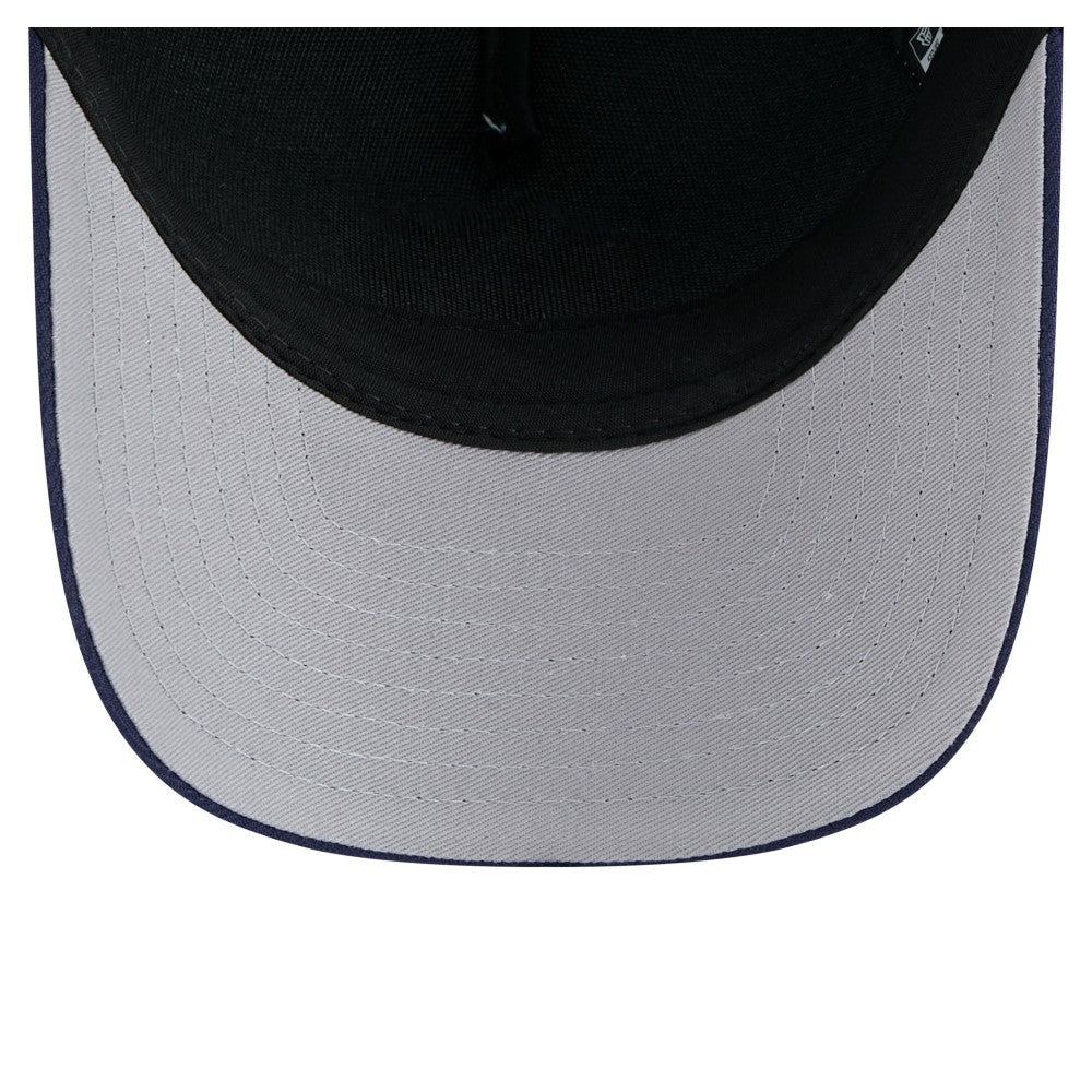 Miami Marlins 2-Tone Color Pack 9FORTY M-Crown A-Frame Adjustable Hat Light Blue/Navy