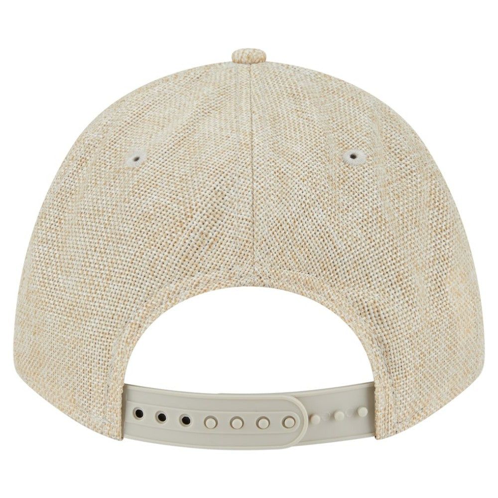 Athletics Cotton Weave M-Crown A-Frame 9FORTY Adjustable Hat Beige