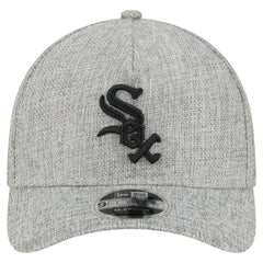 Chicago White Sox Cotton Weave M-Crown A-Frame 9FORTY Adjustable Hat Gray