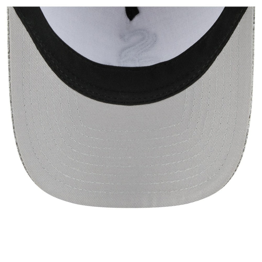 Chicago White Sox Cotton Weave M-Crown A-Frame 9FORTY Adjustable Hat Gray