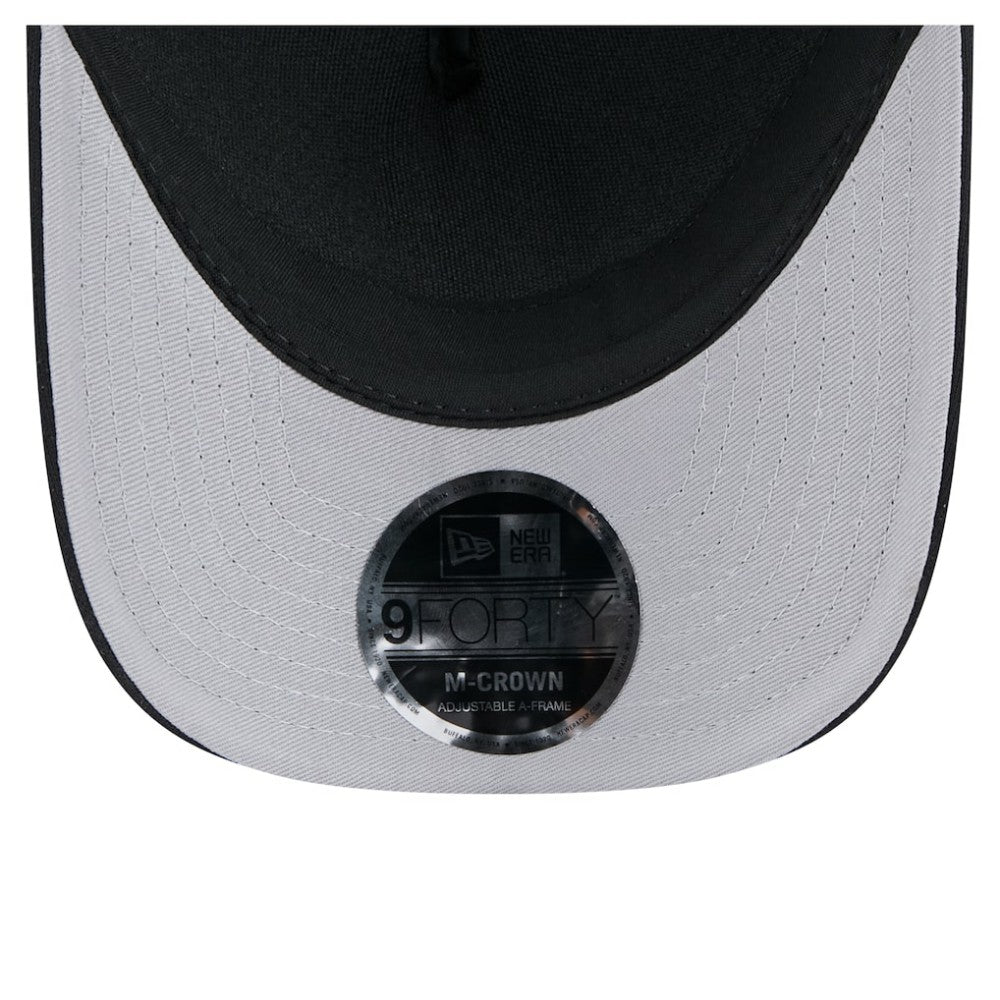 San Francisco Giants Gradient 9FORTY A-Frame M-Crown Trucker Adjustable Hat Black