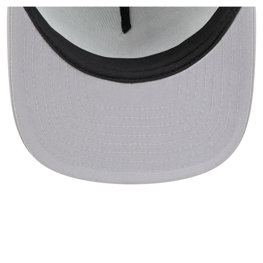 Chicago White Sox Retro Script Trucker 9FIFTY Snapback Hat White/Gray