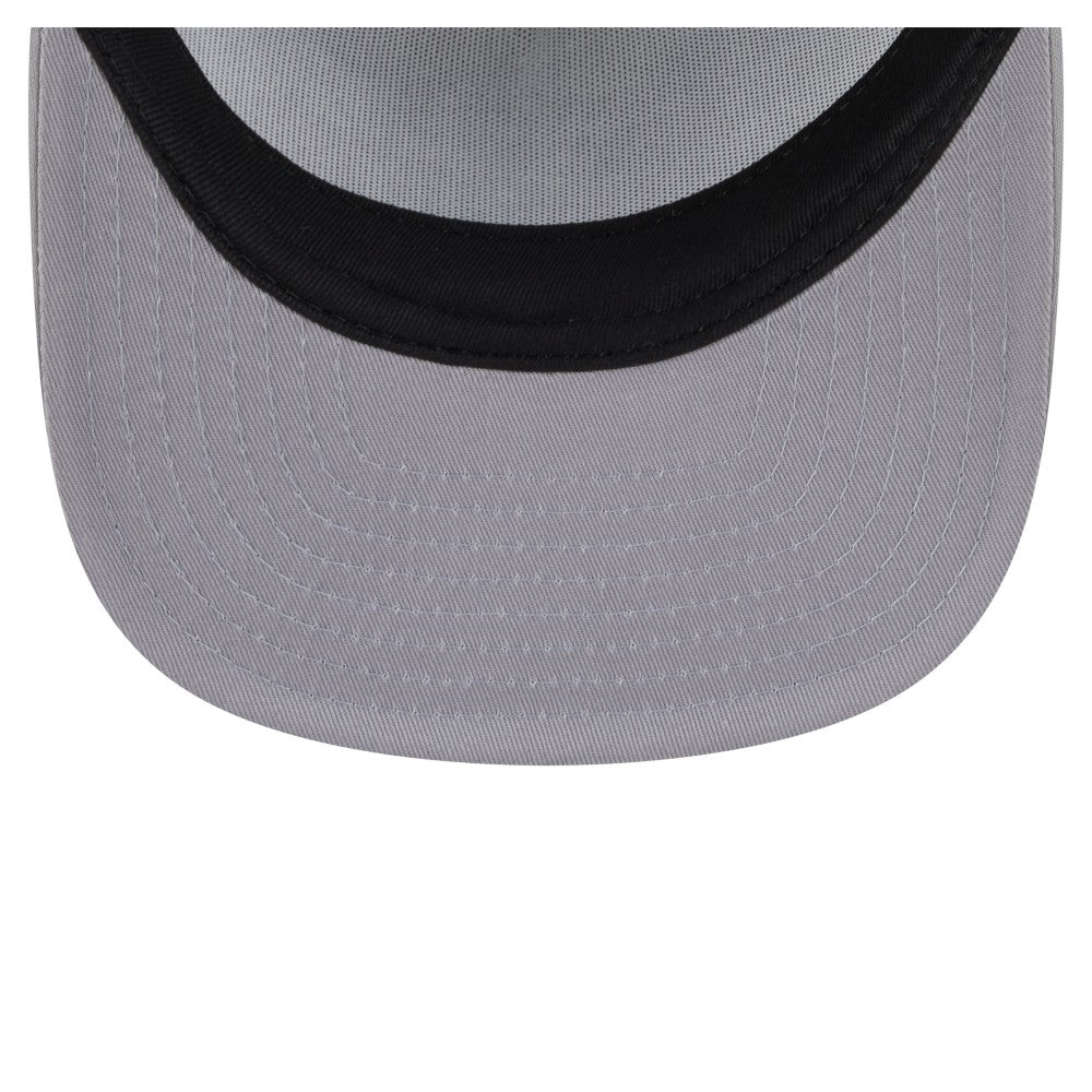 Los Angeles Dodgers Retro Script Trucker 9FIFTY Snapback Hat White/Gray