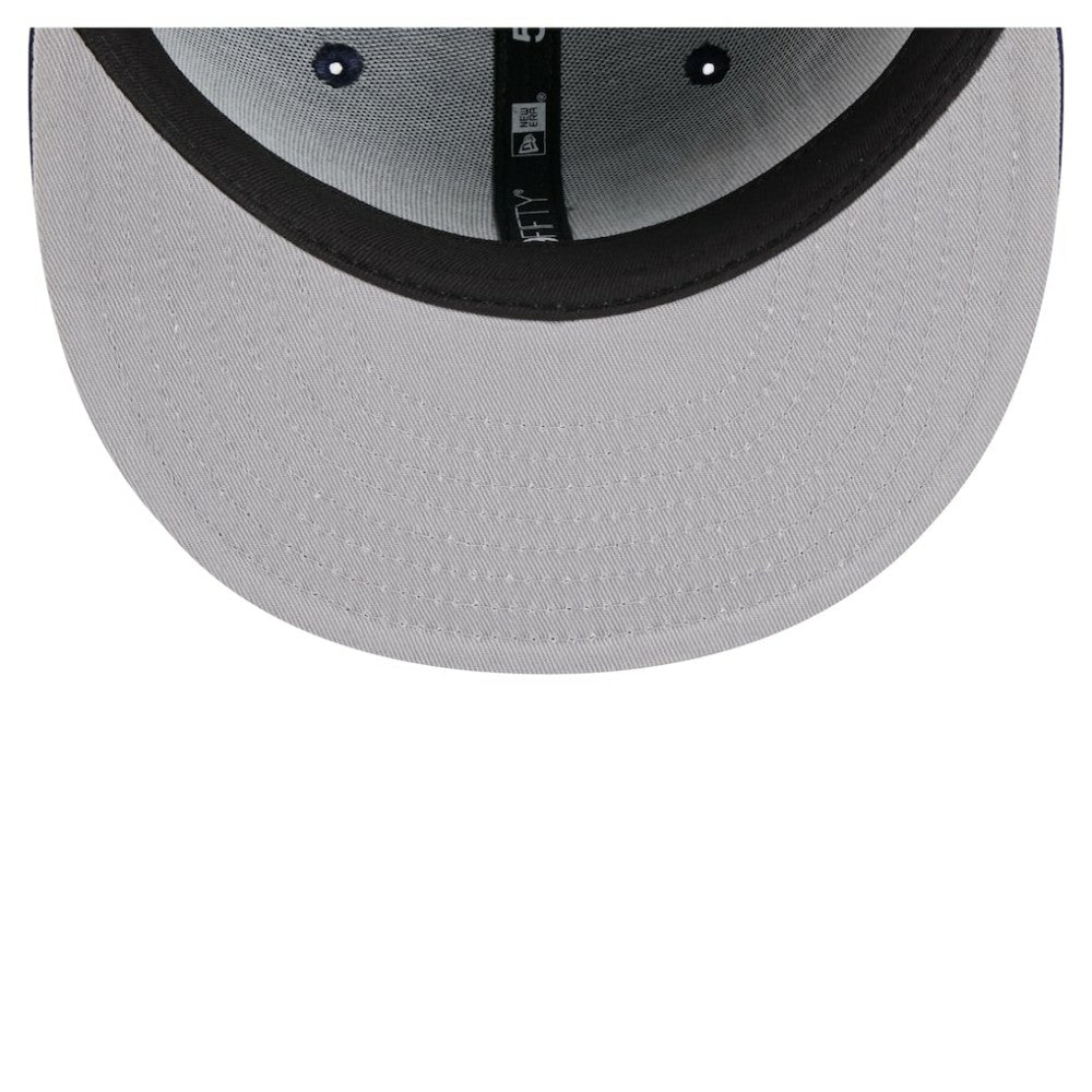 Tampa Bay Rays Overlap 59FIFTY Fitted Hat Navy