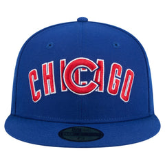 Chicago Cubs Overlap 59FIFTY Fitted Hat Royal