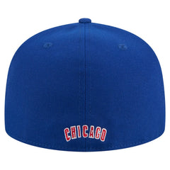 Chicago Cubs Overlap 59FIFTY Fitted Hat Royal