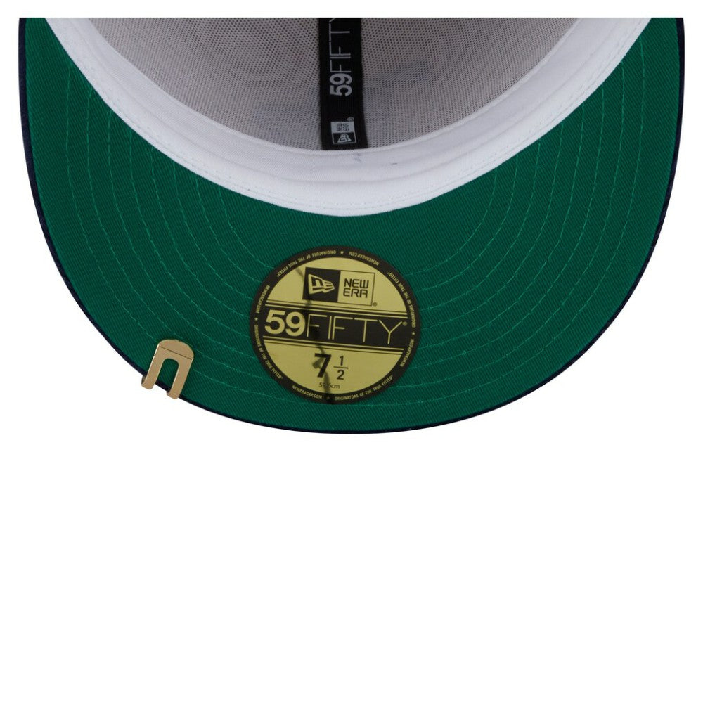 Tampa Bay Rays Two-Tone Corduroy 59FIFTY Fitted Hat Cream/Navy