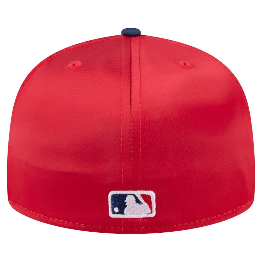 Philadelphia Phillies Satin 59FIFTY Fitted Hat Red/Navy