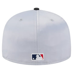 Chicago White Sox Satin 59FIFTY Fitted Hat Gray/Black