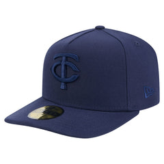 Minnesota Twins Color Pack A-Frame 59FIFTY Fitted Hat Navy