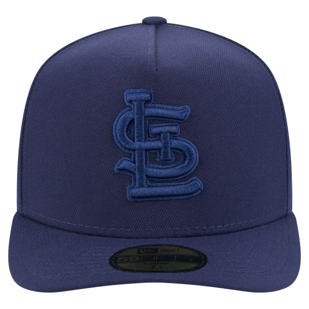St. Louis Cardinals Color Pack A-Frame 59FIFTY Fitted Hat Navy
