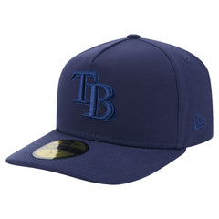 Tampa Bay Rays Color Pack A-Frame 59FIFTY Fitted Hat Navy