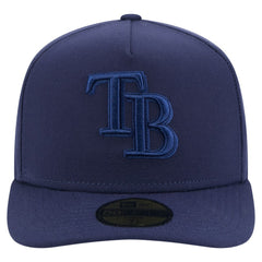 Tampa Bay Rays Color Pack A-Frame 59FIFTY Fitted Hat Navy