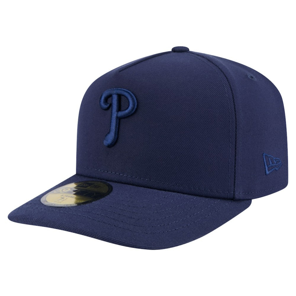 Philadelphia Phillies Color Pack A-Frame 59FIFTY Fitted Hat Navy