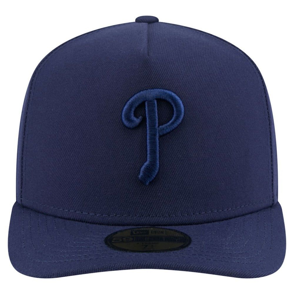 Philadelphia Phillies Color Pack A-Frame 59FIFTY Fitted Hat Navy