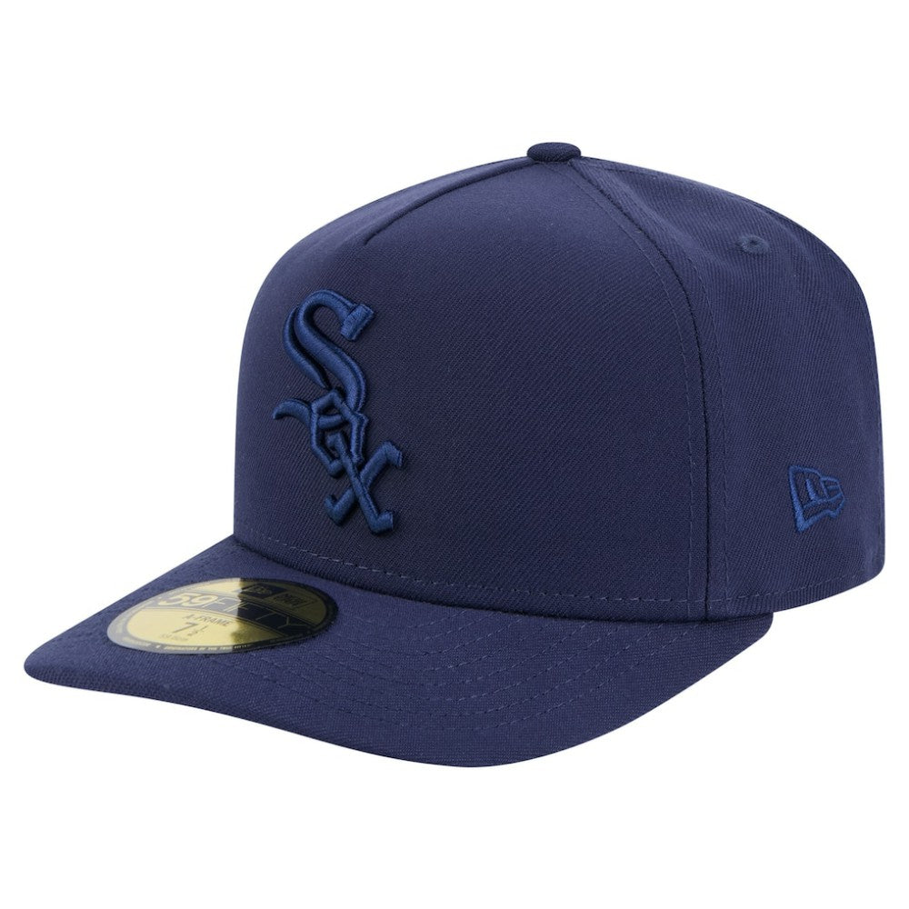 Chicago White Sox Color Pack A-Frame 59FIFTY Fitted Hat Navy