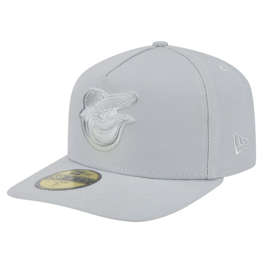 Baltimore Orioles Colorpack A-Frame 59FIFTY Fitted Hat Gray