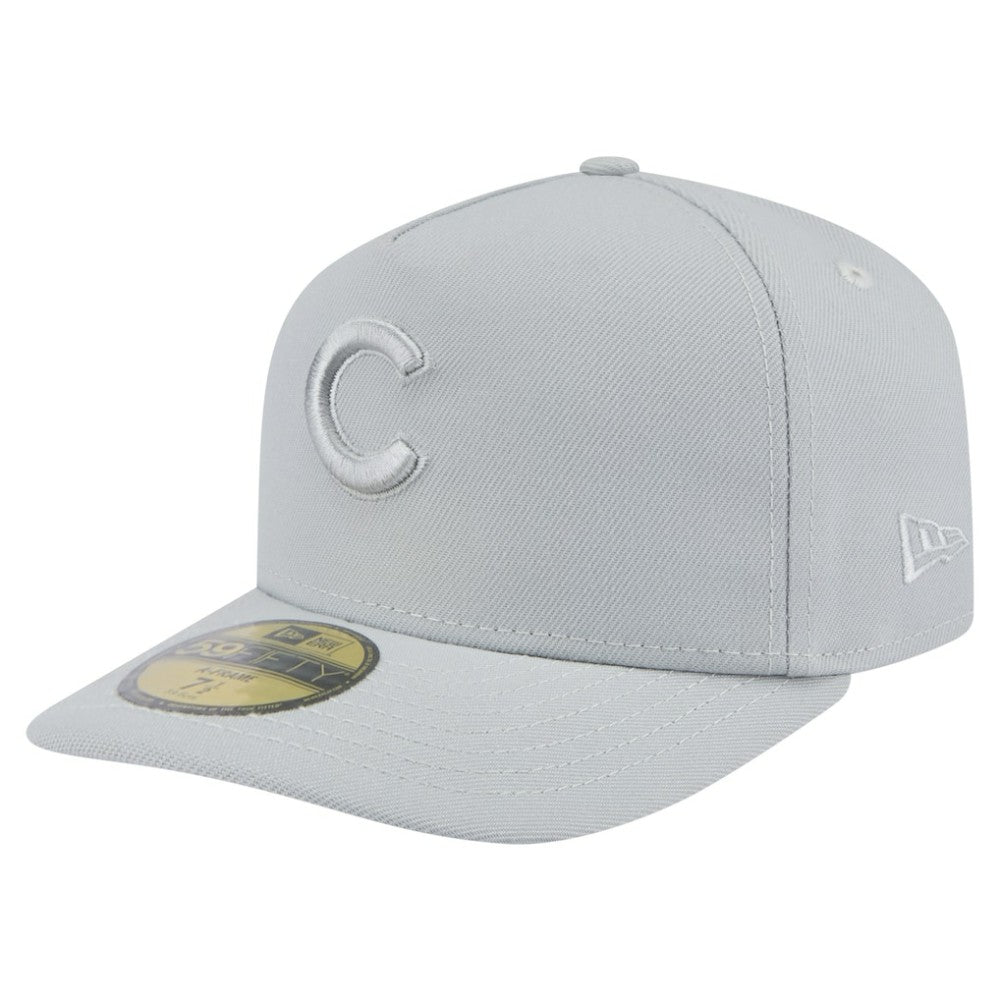 Chicago Cubs Colorpack A-Frame 59FIFTY Fitted Hat Gray