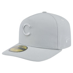 Chicago Cubs Colorpack A-Frame 59FIFTY Fitted Hat Gray