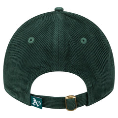 Athletics Women's Corduroy 9TWENTY Adjustable Hat Green