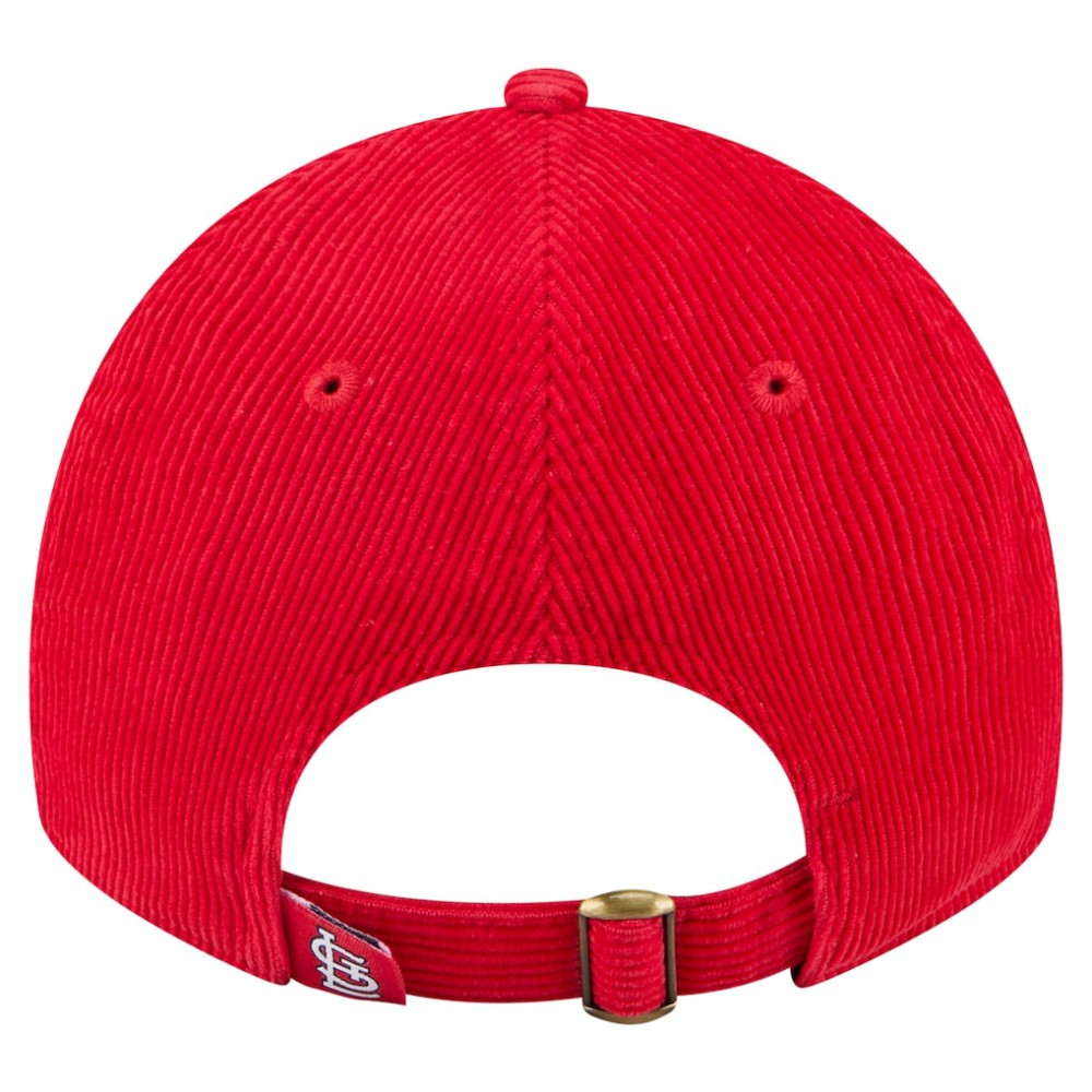 St. Louis Cardinals Women's Corduroy 9TWENTY Adjustable Hat Red