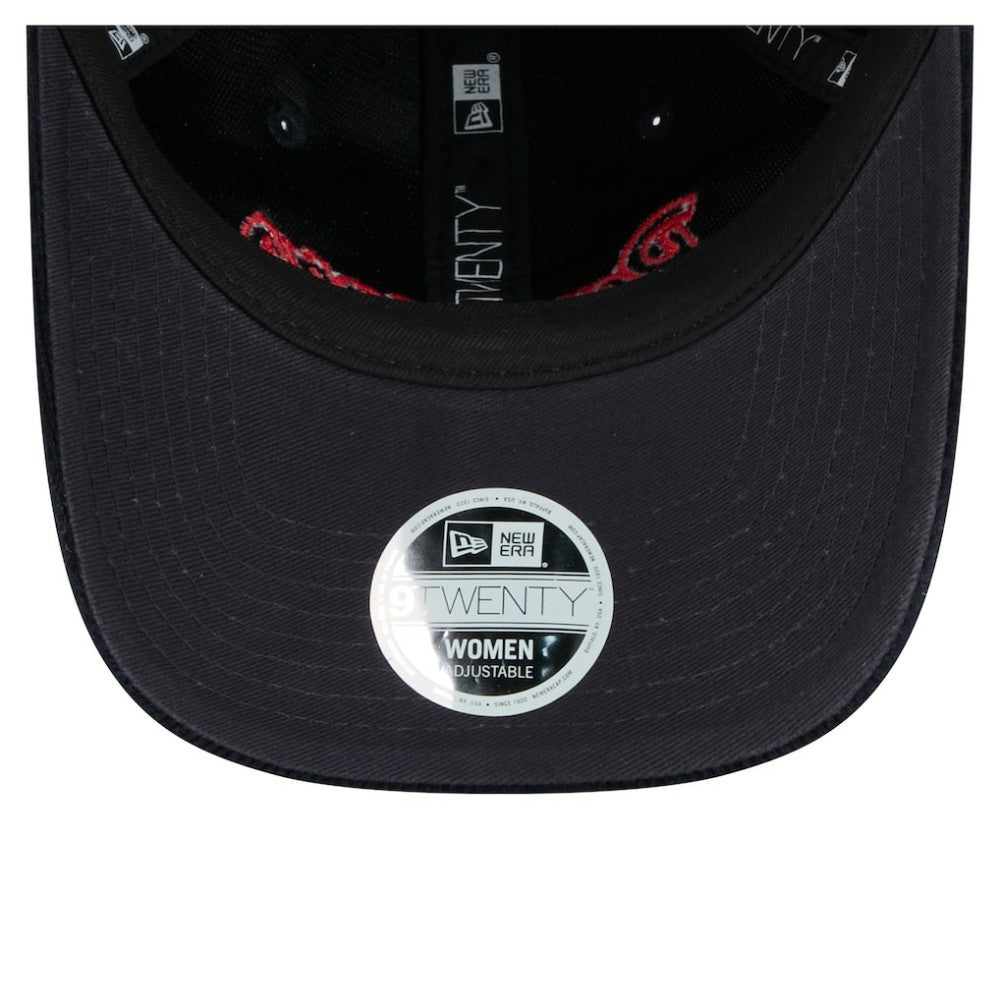 Texas Rangers Women's Corduroy 9TWENTY Adjustable Hat Dark Blue