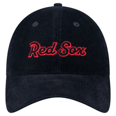 Boston Red Sox Women's Corduroy 9TWENTY Adjustable Hat Navy