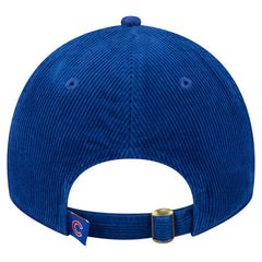 Chicago Cubs Women's Corduroy 9TWENTY Adjustable Hat Royal