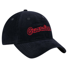Cleveland Guardians Women's Corduroy 9TWENTY Adjustable Hat Navy