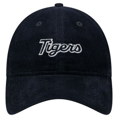 Detroit Tigers Women's Corduroy 9TWENTY Adjustable Hat Navy