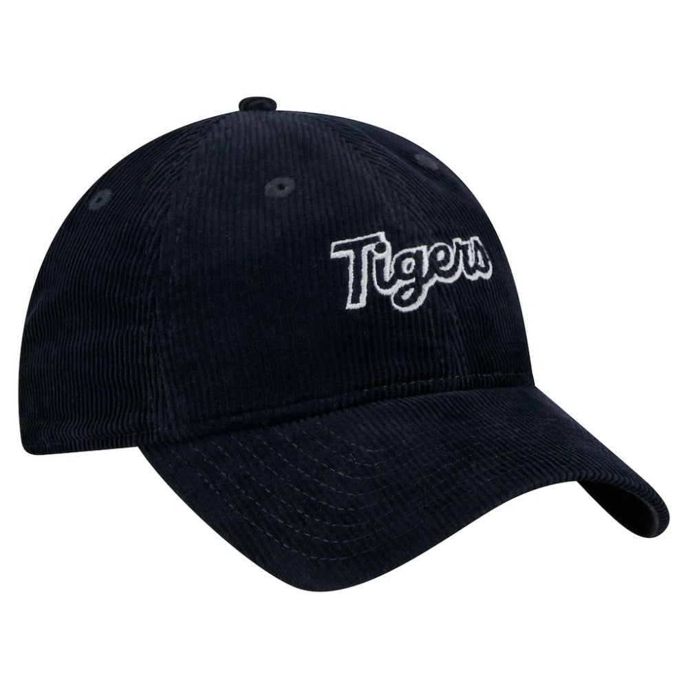 Detroit Tigers Women's Corduroy 9TWENTY Adjustable Hat Navy