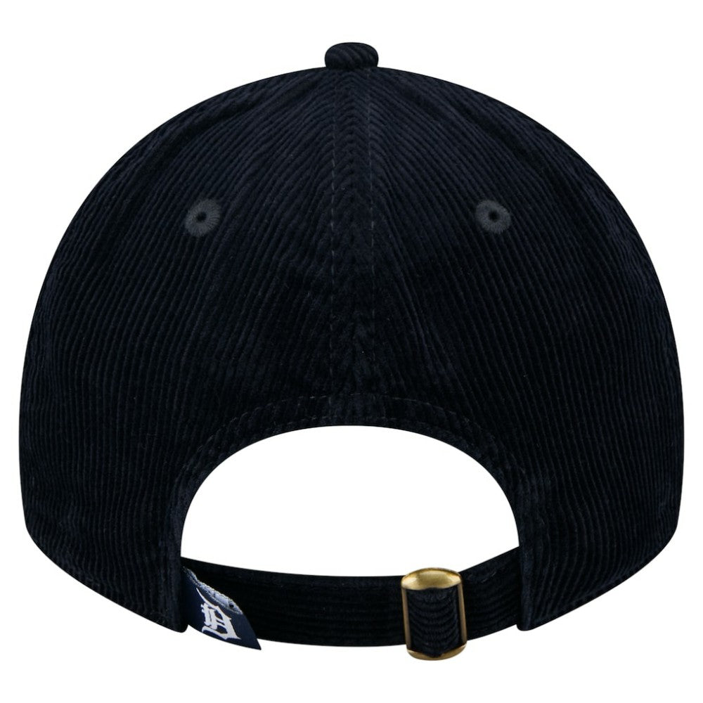 Detroit Tigers Women's Corduroy 9TWENTY Adjustable Hat Navy