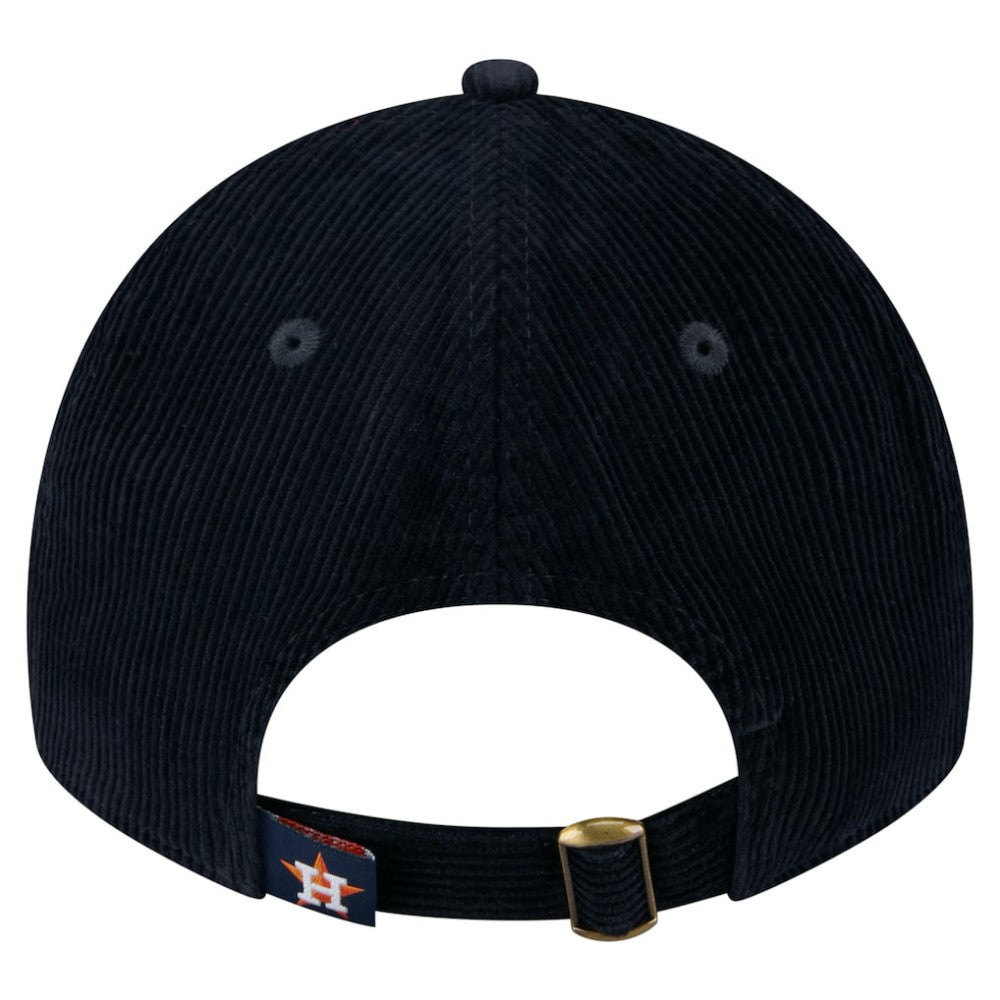 Houston Astros Women's Corduroy 9TWENTY Adjustable Hat Navy
