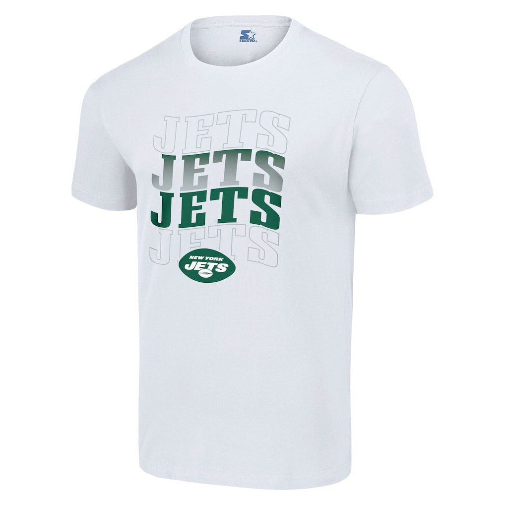 New York Jets Starter Four Name T-Shirt - White cheap