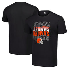 Cleveland Browns Starter Four Name T-Shirt - Black outlet