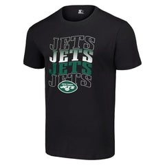 New York Jets Starter Four Name T-Shirt - Black cheap