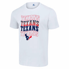 Houston Texans Starter Four Name T-Shirt - White cheap