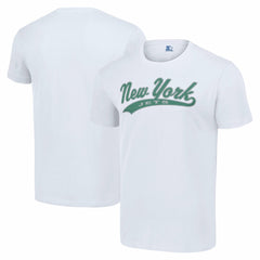 New York Jets Starter City Tailsweep T-Shirt - White sale